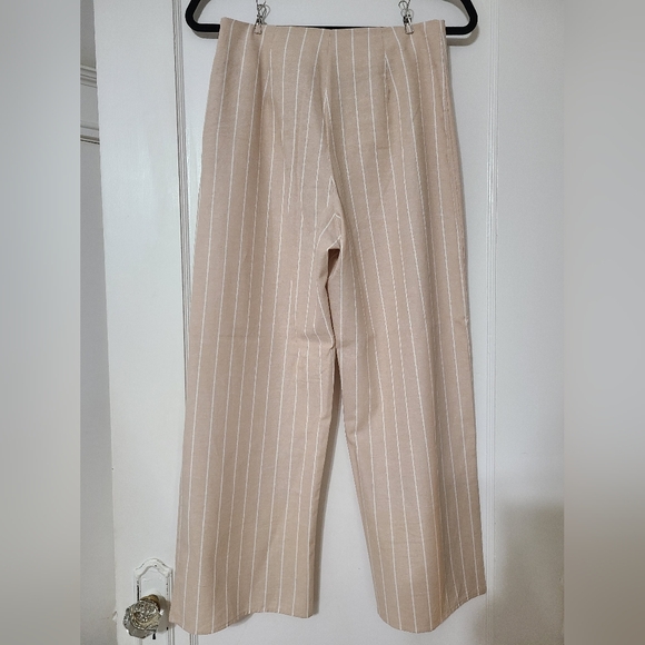 Leith Linen High Waist Culottes & Crop Top Set - Picture 8 of 16